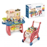 Woopie Supermarket z Wózkiem i Akcesoriami