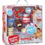 Zestaw lodowy LITTLE TIKES Creative Chefs z 17 akcesoriami