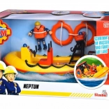 Strażak Sam Łódź Neptun z figurką