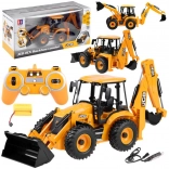 Duży traktor RC – spychacz i ładowarka JCB 1:20