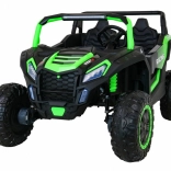 Dziecięcy elektryczny buggy ATV Racing 4x4 dla 2 dzieci – Zielony