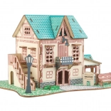 Drewniane puzzle 3D karczma WOODCRAFT