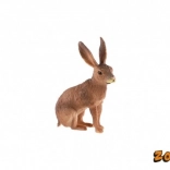 Plastowa figurka zająca szaraka 6 cm