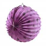 Lampion Halloween z motywem pająków 25 cm