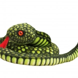 Pluszowy wąż zielony 100 cm