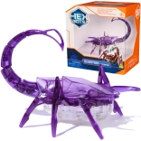 Hexbug robotyczny skorpion fioletowy ze światłem – sensoryczna ruchoma zabawka
