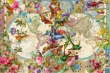 Ravensburger puzzle Mapa świata – flora i fauna 3000 elementów