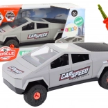 Samochód do skręcania dla dzieci ze śrubokrętem – szary