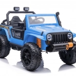 Dziecięcy elektryczny samochód terenowy niebieski