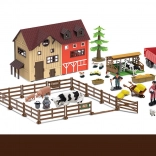 Mega zestaw farma z traktorem i akcesoriami