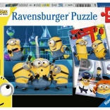 Ravensburger puzzle wesołe Minionki 3 x 49 elementów