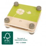 drewniana prasa do kwiatów small foot discover