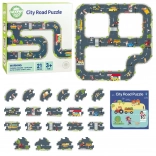 Woopie Green miejskie puzzle dla dzieci - Autodrom