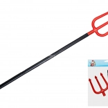 Składany plastikowy trójząb na Halloween i Mikołaja