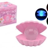 Lampka Muszla z Perłą zmieniająca kolor