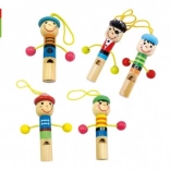 Drewniany Gwizdek Ludzika