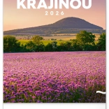 Kalendarz ścienny Wędrówki po czeskim krajobrazie 2026