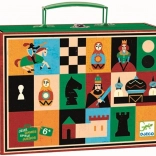 Malowane szachy Djeco