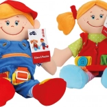 Small Foot lalki materiałowe Chiara i Massimo, zestaw 2 szt.