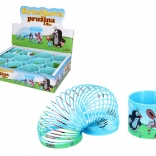 Magiczna sprężyna z KRECIKIEM 7,5 cm