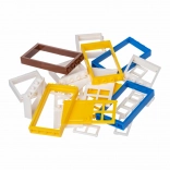 L-W Toys kreatywny zestaw kolorowych okien i drzwi