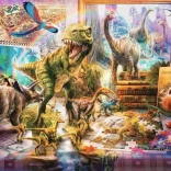 Puzzle RAVENSBURGER Dinozaury ożywają XXL 100 elementów
