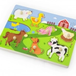 Drewniana układanka farma STUDO WOOD