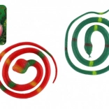 Elastyczny gumowy wąż 80 cm – zabawka dla dzieci