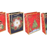 Torba prezentowa Święta L 42 × 31 × 12 cm