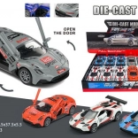 Metalowe auto na napęd wsteczny 12 cm