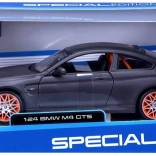 Metalowy model BMW M4 GTS 1:24 szary