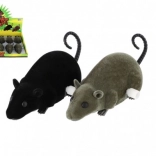 Myszka na kluczyk 12 cm - 2 kolory