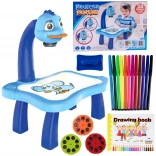 projektor do rysowania smok na nóżkach