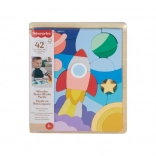 Drewniane puzzle Fisher-Price kosmos 42 elementy