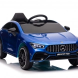 Samochód na akumulator Mercedes CLA 45s AMG niebieski 4x4