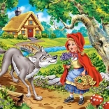 Puzzle Czerwony Kapturek z 60 elementami