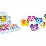 Plastowa nakręcana mysz 8 cm