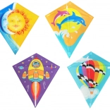 Latawiec romboidalny z nylonu dla dzieci