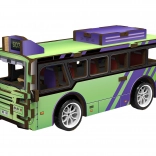 3D drewniane puzzle Autobus