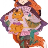 Djeco gigantyczne puzzle czarodziejka Lily