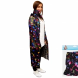 Płaszcz czarodzieja 120 cm z nadrukiem dyni