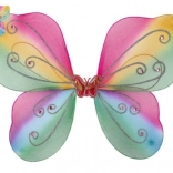 Kolorowe skrzydła motyla na karnawał