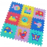 Piankowa układanka Zwierzęta i transport II