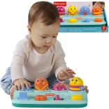 Fisher-Price aktywna wyskakująca zabawka dla niemowląt – naciśnij, przesuwaj i obracaj