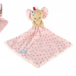 Pluszak słoniątko różowe 25x25 cm – Różowy
