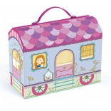 DJECO Tinyly figurka Bluchka z domkiem podróżnym
