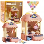 Domowy automat do łapania pluszaków – różowy