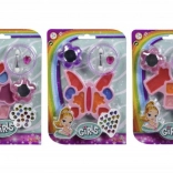 Makijaż i akcesoria dla dziewczynek – zestaw dla małych elegantek