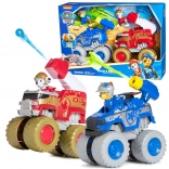 Paw Patrol Rescue Wheels terenowe auta Marshall i Chase z figurkami