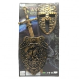 Rycerski zestaw dla dzieci – miecz 49 cm
